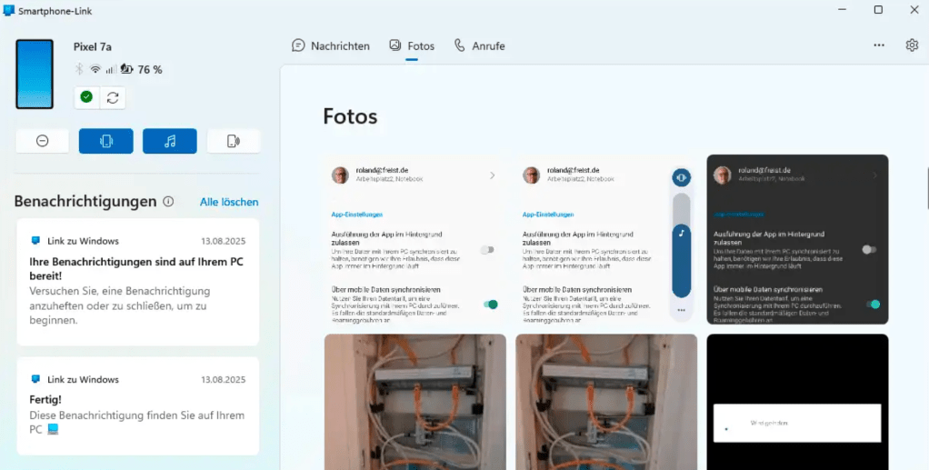 Ihr Smartphone als Kamera für den PC